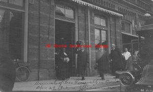 President Theodore Teddy Roosevelt, RPPC, Ahern Netherlands April 29 1910