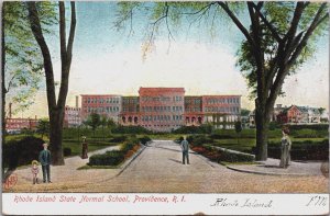 Rhode Island State Normal School Providence Rhode Island Vintage Postcard C114