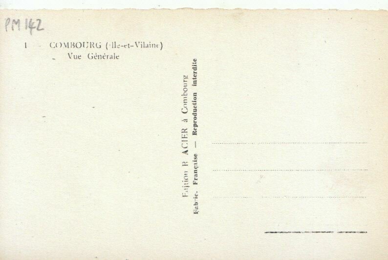 France Postcard - Combourg - Vue Generale - Ref TZ6959