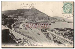 Algeria Oran Old Postcard View from the promenade of & # 39etang