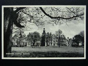 Durham BARNARD CASTLE SCHOOL - Old Postcard by Teesdale Mercury Ltd