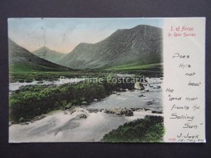 Scotland ISLE OF ARRAN In Glen Sannox c1903 UB Postcard by Stengel & Co 25063