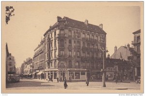 CHALON-sur-SAONE , France , 1910s ; Place et Rue de l'Obelisque