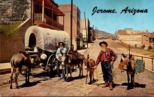 Arizona Jerome Old Prospectors At The Ghost City