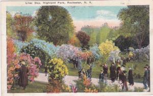 Lilac Day at Highland Park, Rochester, New York - WB