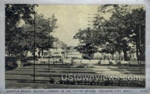 Shuffle Board in Traverse City, Michigan