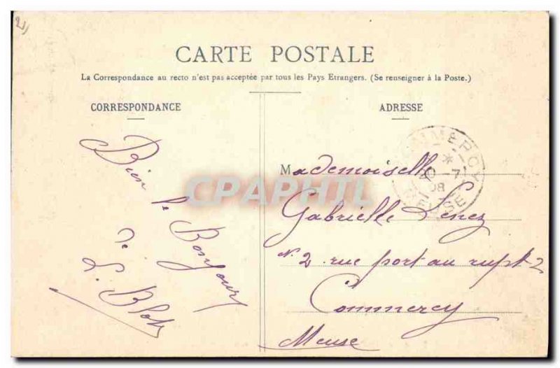 Old Postcard Old Castle Ruins