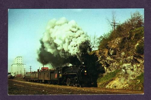 ME Grand Trunk Train Railroad PORTLAND MAINE Postcard