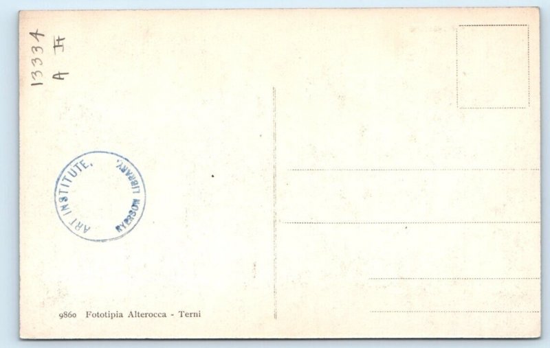 Panorama PERUGIA Italy Postcard