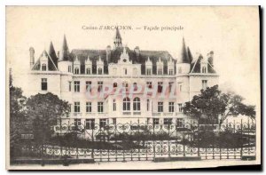 Postcard Old Casino frontage Main Arcacho