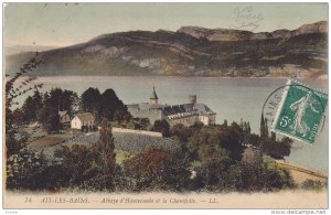 Abbaye d'Hautecombe Et La Chambotte, Aix-les-Bains (Savoie), France, PU-1909