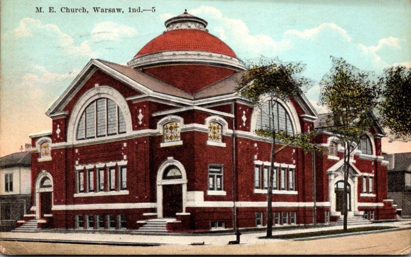 Indiana Warsaw Methodist Episcopal Church 1940