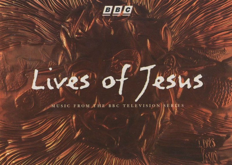 Lives Of Jesus BBC Advertising TV Series Rare CD Launch Postcard