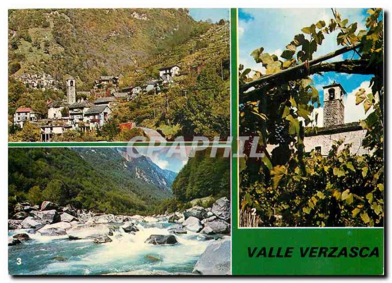 Postcard Modern Verzasca S Bartolomeo