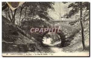 Saint Cloud Old Postcard The park bridge Devil