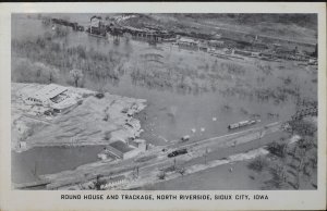 Round House Sioux City iowa 1952 Flood