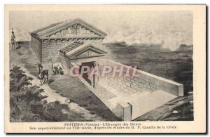 Old Postcard Poitiers L & # 39Hypogee Dunes Chevre Bouc