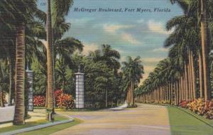 Florida Fort Myers McGregor Boulevard