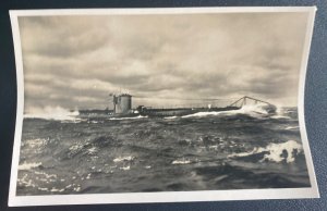 Mint Germany Color Picture Postcard PPC German Navy U Boat Submarine