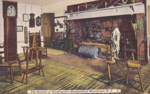 Kitchen of Washington's Headquarters - Morristown NJ, New Jersey - Linen