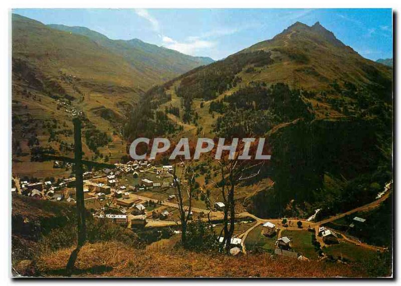 Postcard Modern Valloire Galibier Backlight on Setaz des Pres