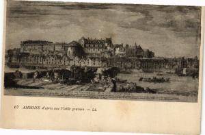 CPA AMBOISE d'apres une vieille gravure (229260)