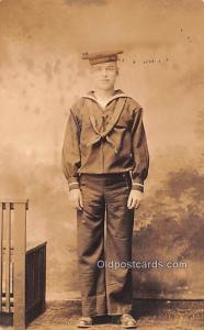 Military Man Military Real Photo Soldier Unused 