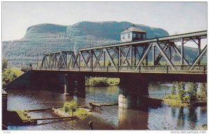 Swing Bridge, Kam River, Mount McKay, The Canadian Lakehead, Fort William, Fo...