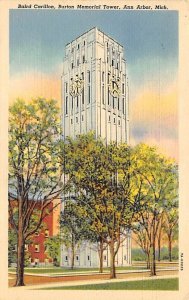 Burton Memorial Tower Baird Carillon - Ann Arbor, Michigan MI