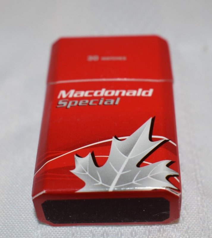 Macdonald Special Matchbox
