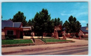 CUSTER, South Dakota SD ~ Roadside THE CUSTER MOTEL ca 1960s  Postcard