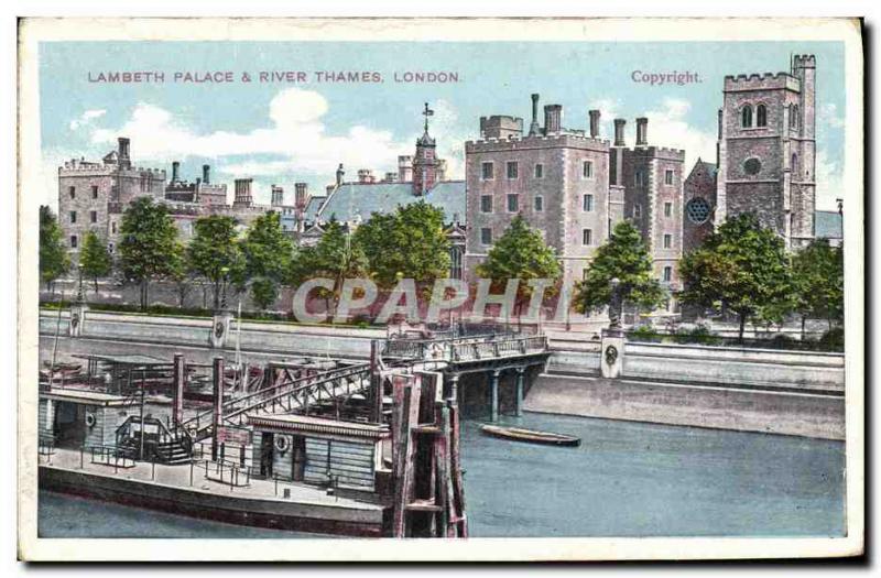 CPA London Lambeth Palace River Thames