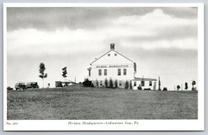 Indiantown Gap Pennsylvania~Division Headquarters~Military Reservation~B&W WWII
