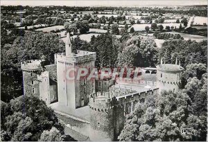 Postcard Modern Castles Berry Airmail surroundings Lignac (Indre) Chateau Gui...