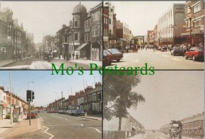 Northamptonshire Postcard - Northampton Abington Street, St Leonards Rd  RR19914