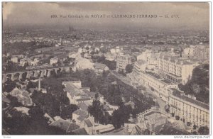 Vue Generale de ROYAT et CLERMONT-FERRAND, Auvergne, France, 00-10s