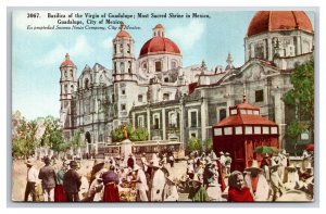 Virgin of Guadalupe Basilica Mexico City UNP Sonora News Co UDB Postcard Y17