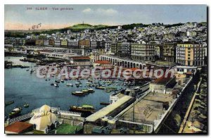 Postcard Old Algiers Vue Generale