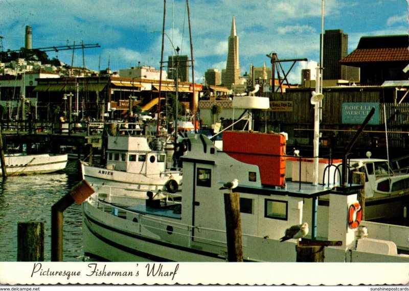 Californoa San Francisco Fisherman's Wharf 1978