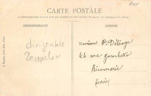 Le Dirigeable allemand Parseval Pris au depart Le major Parseval Zeppelin Wri...