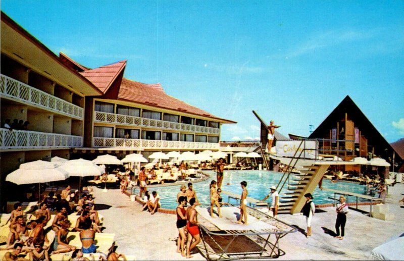 Florida Miami Beach The Castaways Resort Motel Swimming Pool