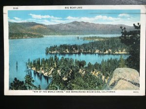Vintage Postcard 1930-1945 Rim of the World San Bernardino Mountains CA