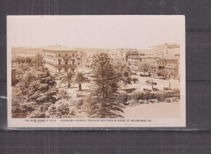 VICTORIA, MELBOURNE, TREASURY BUILDING, SPRING St., c1930 Rose real photo ppc.