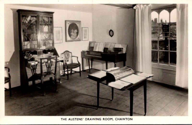 England Chawton Jane Austen's House The Drawing Room Real Photo