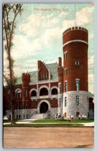 The Armory  Utica  New York   Postcard  1908