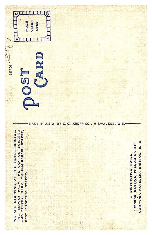 Cuba Havana  Hotel Bristol