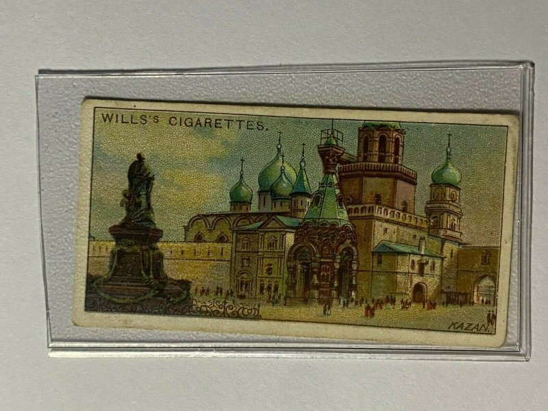CIGARETTE CARD - WILLS RUSSIAN ARCHITECTURE #02 KREMLIN AND MONASTERY   (UU229)