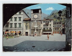 Postcard Clock Tower, Kotor, Montenegro