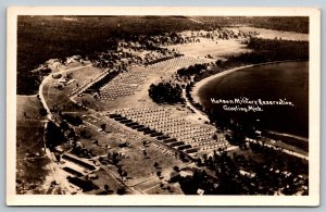 US Army Postcard - Hanson Military Reservation - Grayline - Michigan