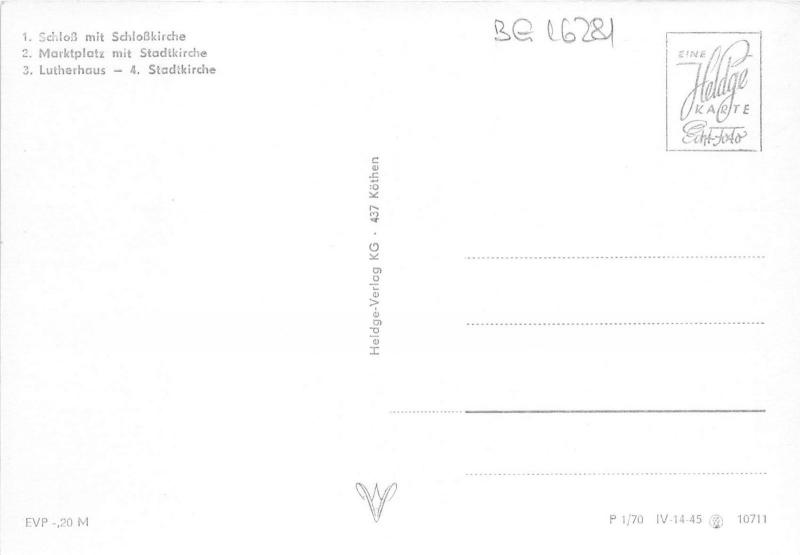 BG16281 lutherstadt wittenberg   germany CPSM 14.5x9cm